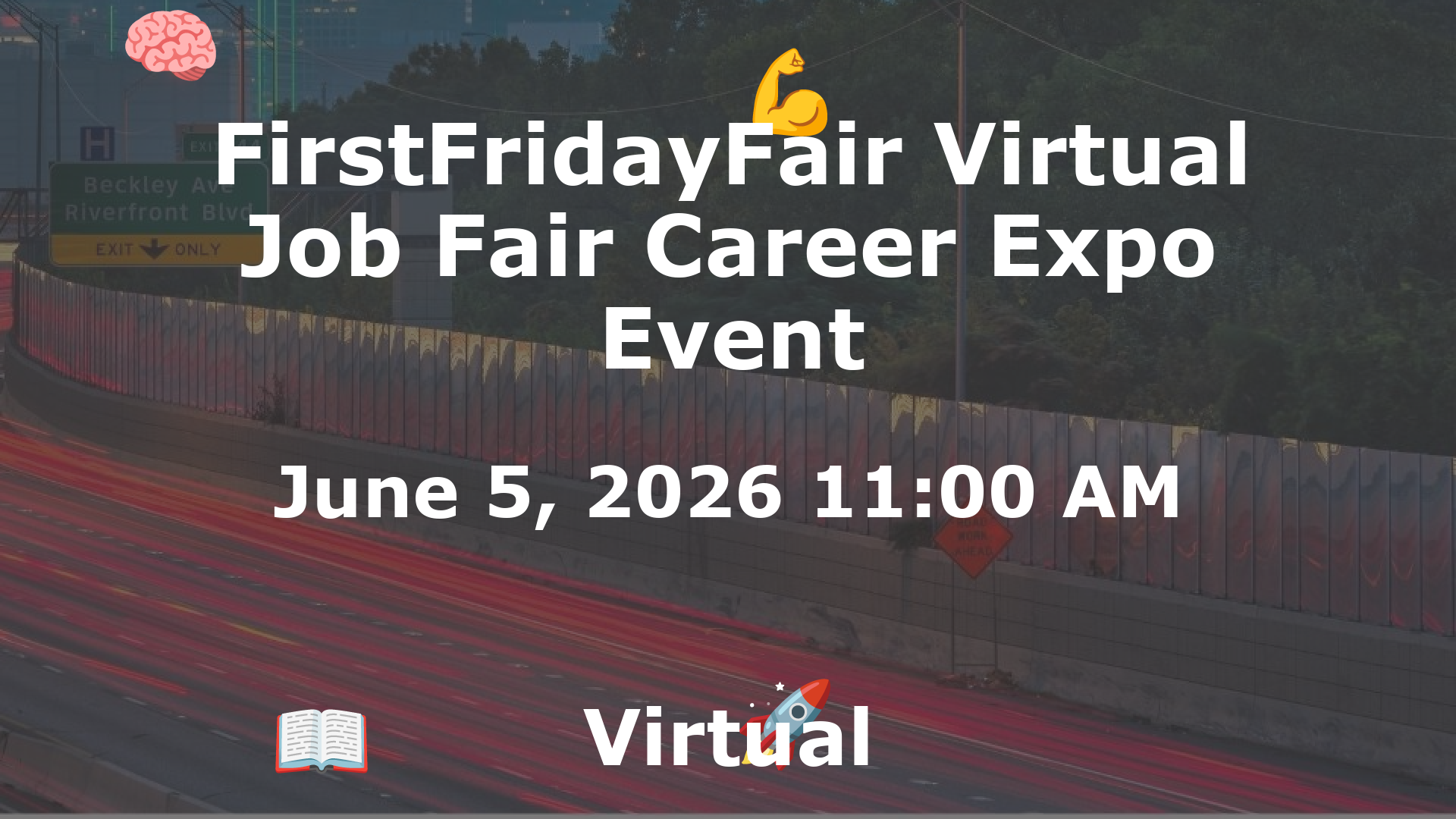 FirstFridayFair Virtual Job Fair Career Expo Event event image